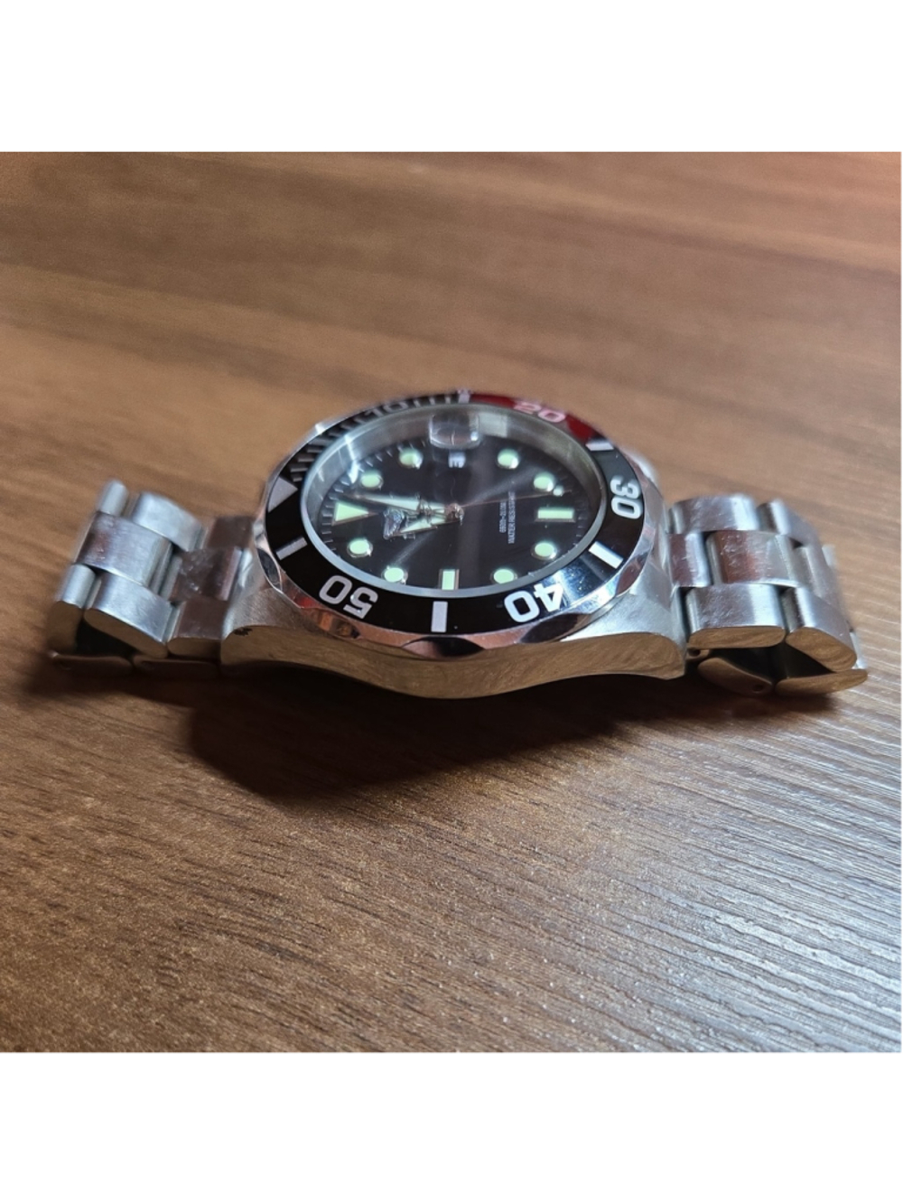 Invicta Pro Diver Master Of The Oceans Men’s Stainless Steel Watch #0590 - Picture 3 of 8